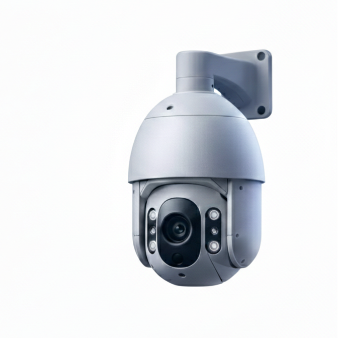 4K Ultra HD AI Smart PTZ Camera – 360° Vision with Intelligent Auto-Tracking